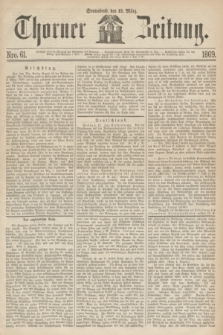 Thorner Zeitung. 1869, Nro. 61 (13 März)