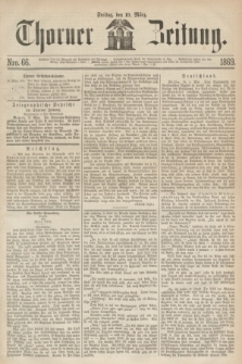 Thorner Zeitung. 1869, Nro. 66 (19 März)