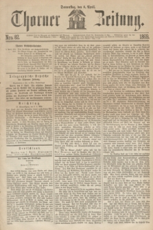 Thorner Zeitung. 1869, Nro. 82 (8 April)