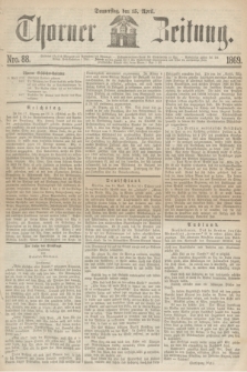 Thorner Zeitung. 1869, Nro. 88 (15 April)