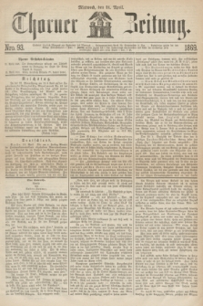 Thorner Zeitung. 1869, Nro. 93 (21 April)