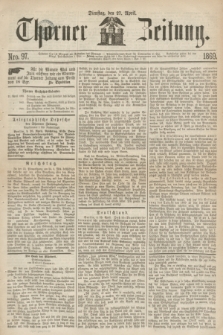Thorner Zeitung. 1869, Nro. 97 (27 April)