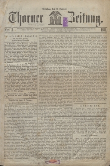 Thorner Zeitung. 1871, Nro. 2 (3 Januar)
