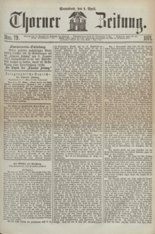Thorner Zeitung. 1871, Nro. 79 (1 April)
