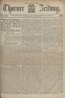 Thorner Zeitung. 1871, Nro. 176 (28 Juli)