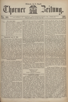 Thorner Zeitung. 1871, Nro. 180 (2 August)