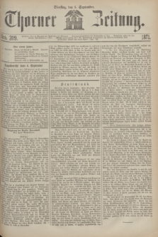 Thorner Zeitung. 1871, Nro. 209 (5 September)