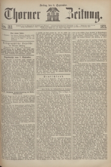 Thorner Zeitung. 1871, Nro. 212 (8 September)