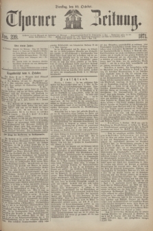 Thorner Zeitung. 1871, Nro. 239 (10 October)