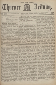 Thorner Zeitung. 1871, Nro. 260 (3 November)