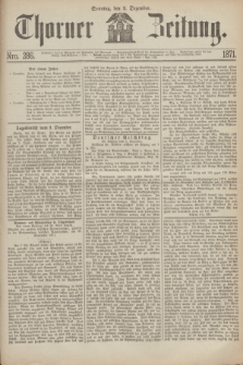 Thorner Zeitung. 1871, Nro. 286 (3 Dezember)