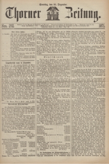 Thorner Zeitung. 1871, Nro. 292 (10 Dezember)