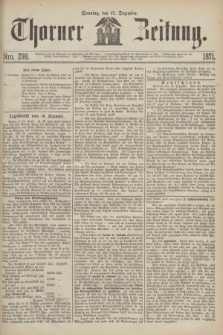 Thorner Zeitung. 1871, Nro. 298 (17 Dezember) + dod.
