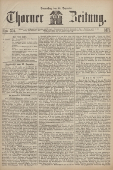 Thorner Zeitung. 1871, Nro. 305 (28 Dezember)