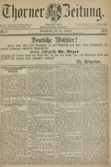 Thorner Zeitung : Gegründet 1760. 1874, Nro. 8 (10 Januar)