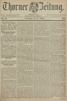 Thorner Zeitung : Gegründet 1760. 1874, Nro. 24 (29 Januar)