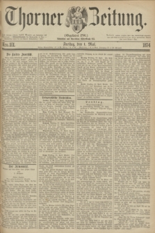 Thorner Zeitung : Gegründet 1760. 1874, Nro. 101 (1 Mai)