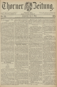 Thorner Zeitung : Gegründet 1760. 1874, Nro. 108 (9 Mai)