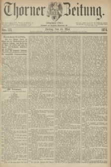 Thorner Zeitung : Gegründet 1760. 1874, Nro. 123 (29 Mai)