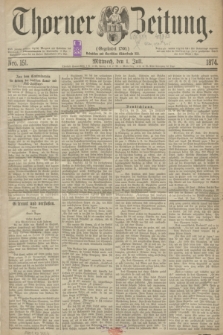 Thorner Zeitung : Gegründet 1760. 1874, Nro. 151 (1 Juli)