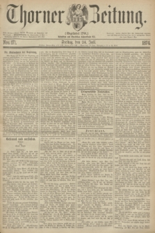 Thorner Zeitung : Gegründet 1760. 1874, Nro. 171 (24 Juli)