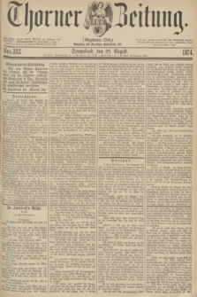 Thorner Zeitung : Gegründet 1760. 1874, Nro. 202 (29 August)