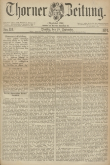 Thorner Zeitung : Gegründet 1760. 1874, Nro. 228 (29 September)