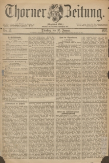 Thorner Zeitung : Gegründet 1760. 1876, Nro. 20 (25 Januar)