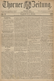 Thorner Zeitung : Gegründet 1760. 1876, Nro. 30 (5 Februar)