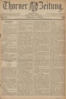 Thorner Zeitung : Gegründet 1760. 1876, Nro. 35 (11 Februar)