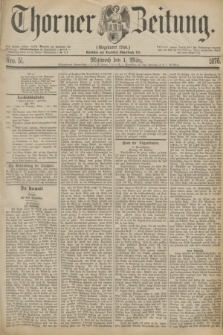 Thorner Zeitung : Gegründet 1760. 1876, Nro. 51 (1 März)
