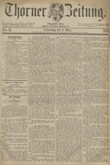 Thorner Zeitung : Gegründet 1760. 1876, Nro. 52 (2 März)