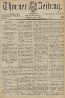 Thorner Zeitung : Gegründet 1760. 1876, Nro. 58 (9 März)