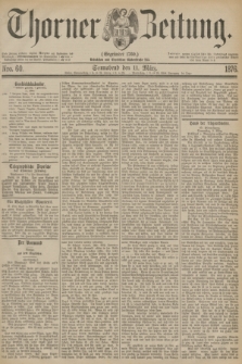 Thorner Zeitung : Gegründet 1760. 1876, Nro. 60 (11 März)