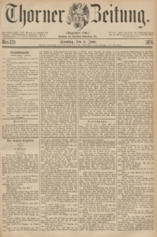 Thorner Zeitung : Gegründet 1760. 1876, Nro. 129 (4 Juni)