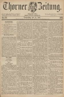 Thorner Zeitung : Gegründet 1760. 1876, Nro. 161 (13 Juli)