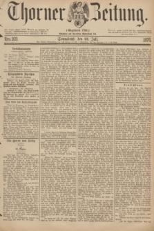 Thorner Zeitung : Gegründet 1760. 1876, Nro. 169 (22 Juli)