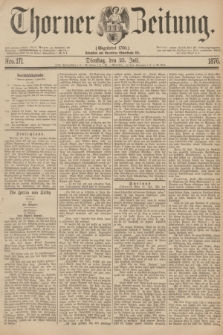 Thorner Zeitung : Gegründet 1760. 1876, Nro. 171 (25 Juli)