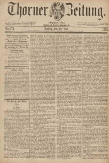 Thorner Zeitung : Gegründet 1760. 1876, Nro. 174 (28 Juli)