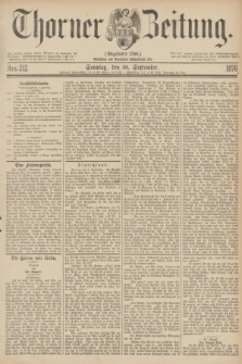 Thorner Zeitung : Gegründet 1760. 1876, Nro. 212 (10 September)