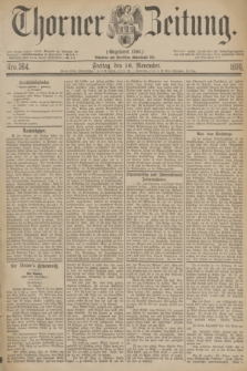 Thorner Zeitung : Gegründet 1760. 1876, Nro. 264 (10 November)