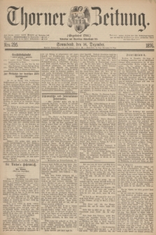 Thorner Zeitung : Gegründet 1760. 1876, Nro. 295 (16 Dezember)