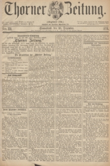 Thorner Zeitung : Gegründet 1760. 1876, Nro. 301 (23 Dezember)