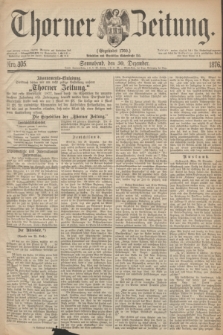 Thorner Zeitung : Gegründet 1760. 1876, Nro. 305 (30 Dezember)