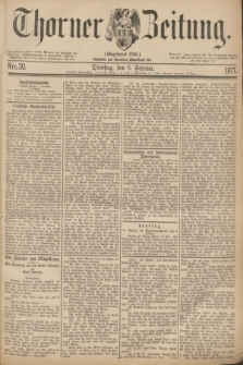 Thorner Zeitung : Gegründet 1760. 1877, Nro. 30 (6 Februar)