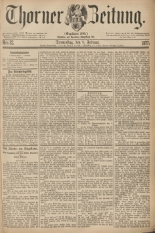 Thorner Zeitung : Gegründet 1760. 1877, Nro. 32 (8 Februar)