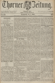 Thorner Zeitung : Gegründet 1760. 1877, Nro. 103 (5 Mai)