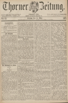 Thorner Zeitung : Gegründet 1760. 1877, Nro. 113 (18 Mai)