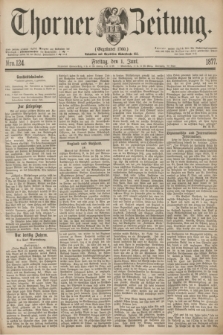 Thorner Zeitung : Gegründet 1760. 1877, Nro. 124 (1 Juni)