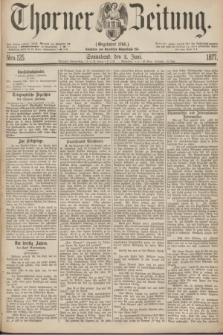 Thorner Zeitung : Gegründet 1760. 1877, Nro. 125 (2 Juni)